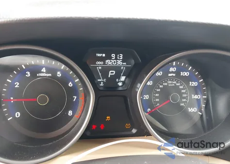 2012 Hyundai Elantra Gls из США, поврежденный, VIN 5NPDH4AE1CH067614